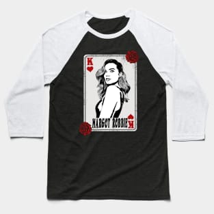 Vintage Card Margot Robbie Baseball T-Shirt